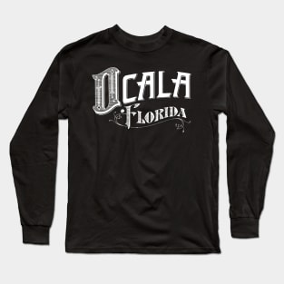 Vintage Ocala, FL Long Sleeve T-Shirt